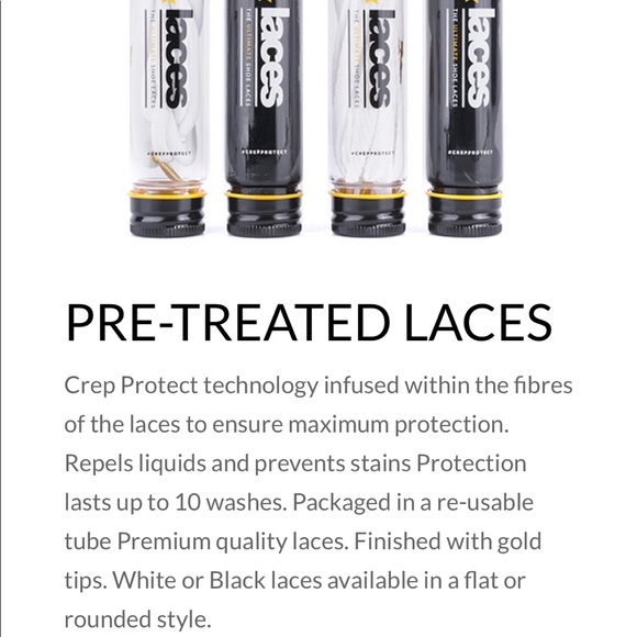 Ultimate Stain Protected Shoe Laces by Crep Protect - Picture 4 of 8